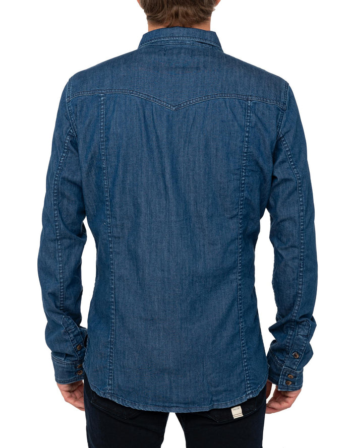 chemise dryblue PULLIN en coton