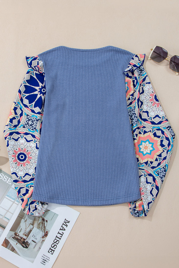 Ashleigh - Chemisier bleu àA WOMAN WE LOVE