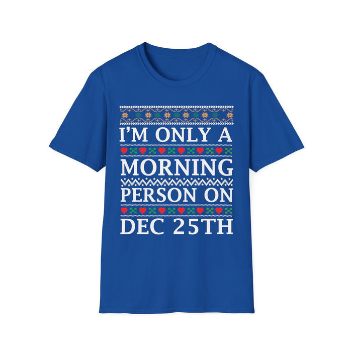 Christmas Morning T-Shirt - funny t-shirt by Cheeky Business