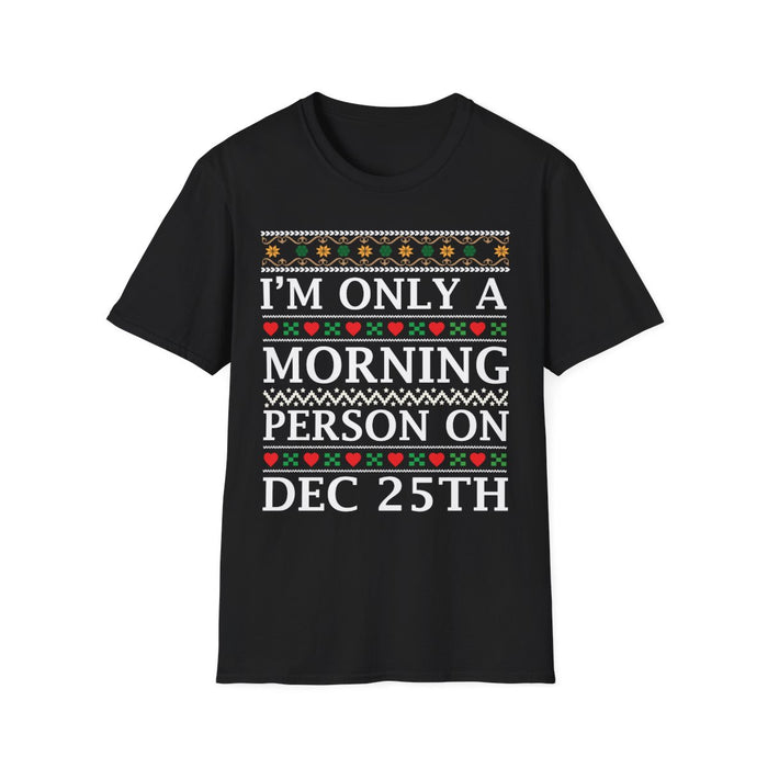 Christmas Morning T-Shirt - funny t-shirt by Cheeky Business