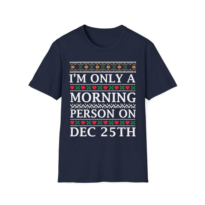 Christmas Morning T-Shirt - funny t-shirt by Cheeky Business
