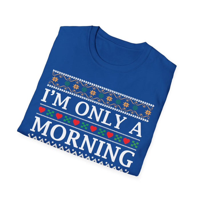 Christmas Morning T-Shirt - funny t-shirt by Cheeky Business