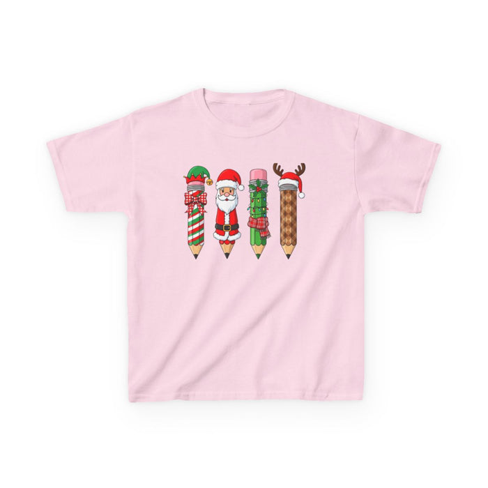 Christmas Pencil Kids T-Shirt - funny t-shirt by Cheeky Business