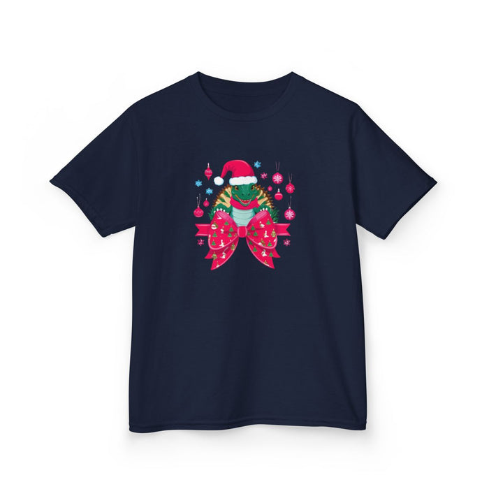 Christmas Turtle Kids T-Shirt - funny t-shirt by Cheeky Business