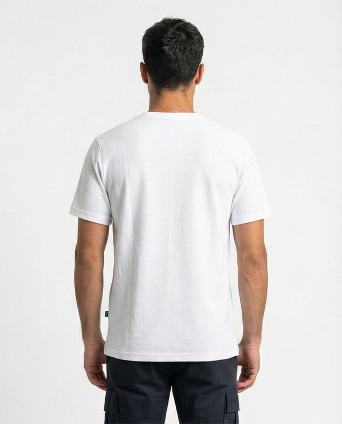 Classic Essential White Crew Neck T-Shirt