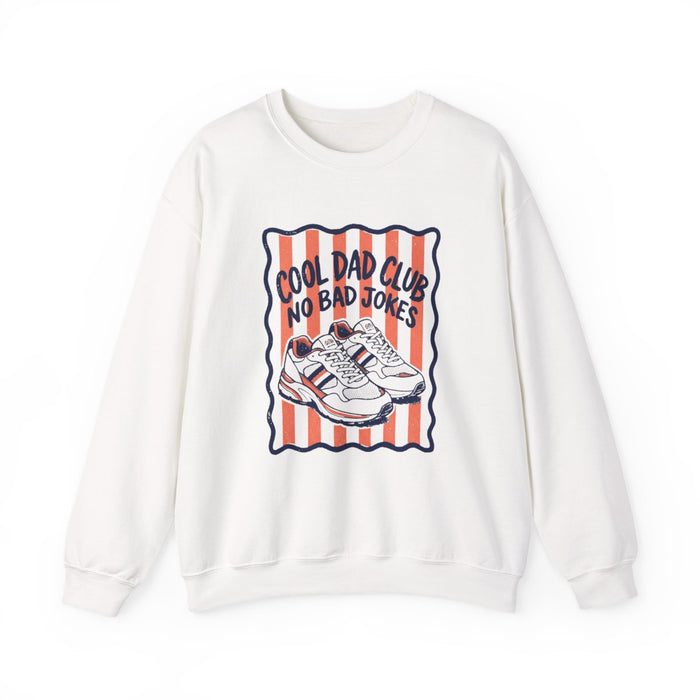 Cool Dad Club No Bad Jokes Sweatshirt - funny sweatshirt by Cheeky Business