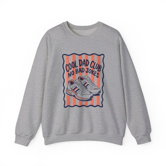 Cool Dad Club No Bad Jokes Sweatshirt - funny sweatshirt by Cheeky Business