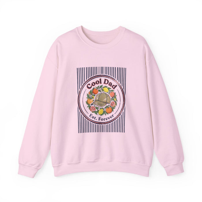 Cool Dad Est. Forever Retro Dad Sweatshirt - funny sweatshirt by Cheeky Business