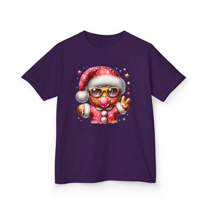 Cool Gingerbread Kids Christmas T-Shirt - funny t-shirt by Cheeky Business