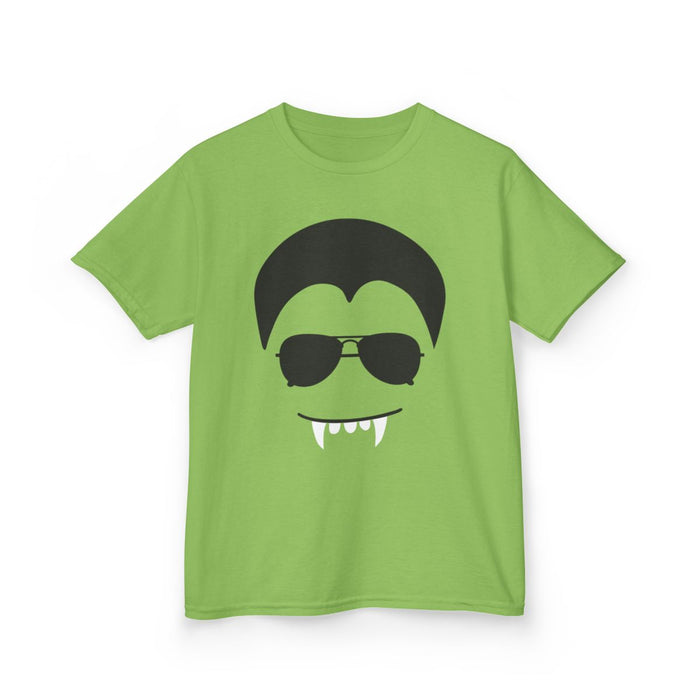 Cool Vampire Face Halloween Kids T-Shirt - funny t-shirt by Cheeky Business