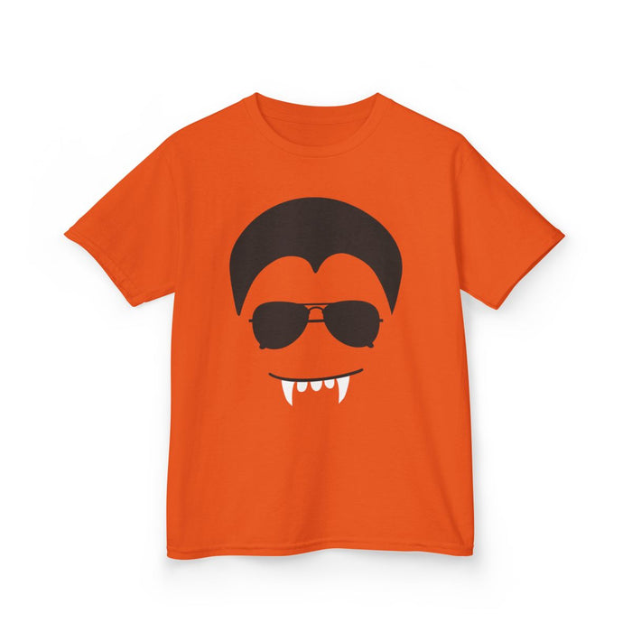 Cool Vampire Face Halloween Kids T-Shirt - funny t-shirt by Cheeky Business