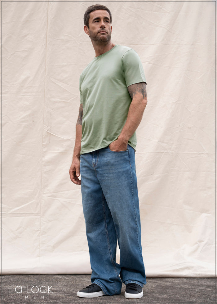 Crew Neck T-Shirt - men’s T-shirt alternate view - GFLOCK Sri Lanka