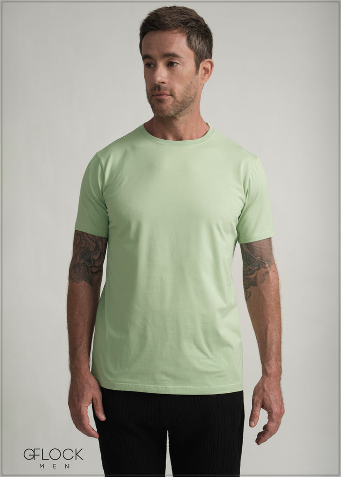 Crew Neck T-Shirt - men’s T-shirt alternate view - GFLOCK Sri Lanka
