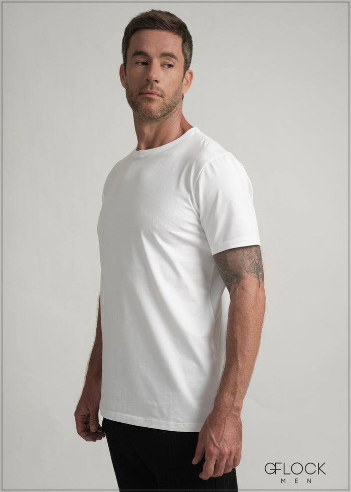 Crew Neck T-Shirt - men’s T-shirt alternate view - GFLOCK Sri Lanka