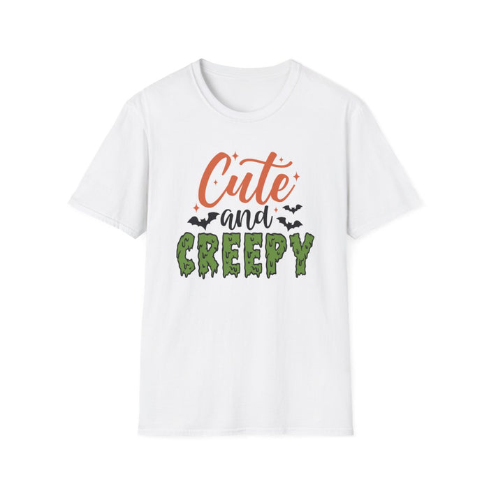 Cute And Creepy Halloween Graphic T-Shirt - funny t-shirt by Cheeky Business