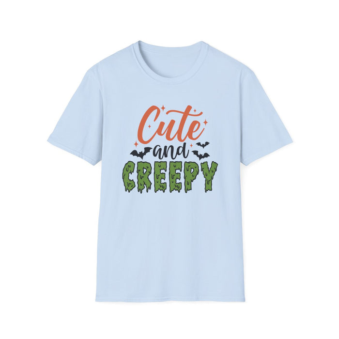 Cute And Creepy Halloween Graphic T-Shirt - funny t-shirt by Cheeky Business