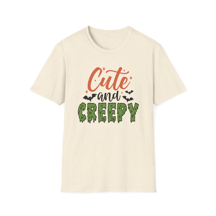 Cute And Creepy Halloween Graphic T-Shirt - funny t-shirt by Cheeky Business
