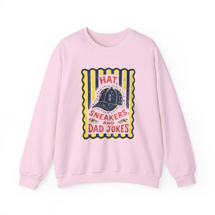 Dad Jokes Lifestyle Sweatshirt - funny sweatshirt by Cheeky Business