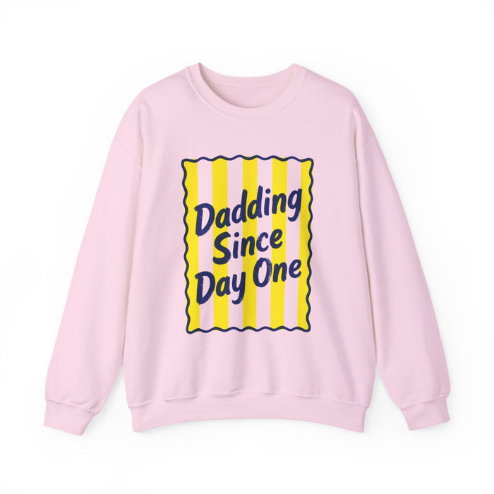 Dadding Since Day One Retro Dad Sweatshirt - funny sweatshirt by Cheeky Business