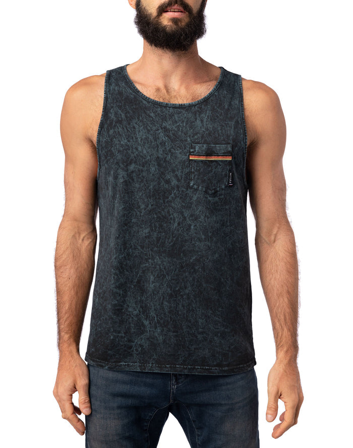 debardeur homme acidblack PULLIN en coton