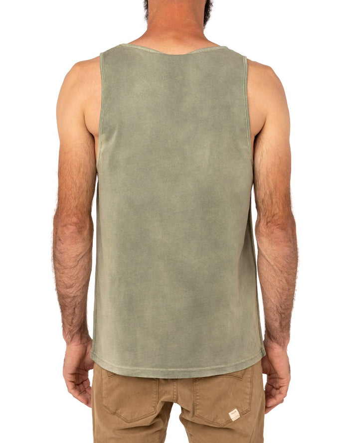 debardeur homme green PULLIN en coton