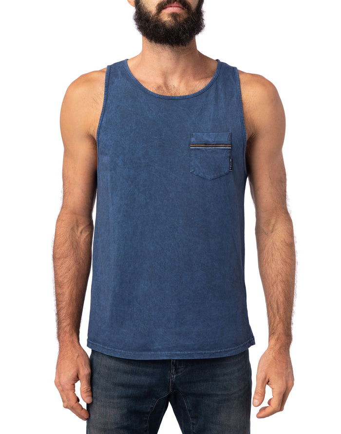 debardeur homme medievalblue PULLIN en coton
