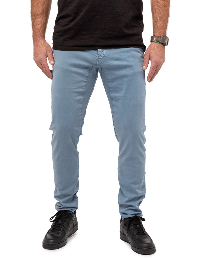 dening chino celeste PULLIN en coton