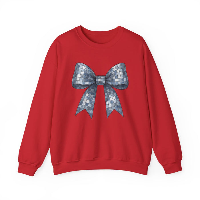 Disco Bow Sweatshirt - funny sweatshirt by Cheeky Business