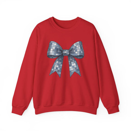 Disco Bow Sweatshirt - funny sweatshirt by Cheeky Business