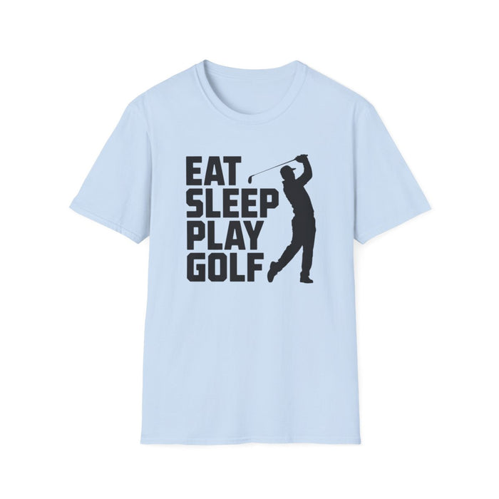 Eat Sleep Play Golf Dad T-Shirt - funny t-shirt by Cheeky Business