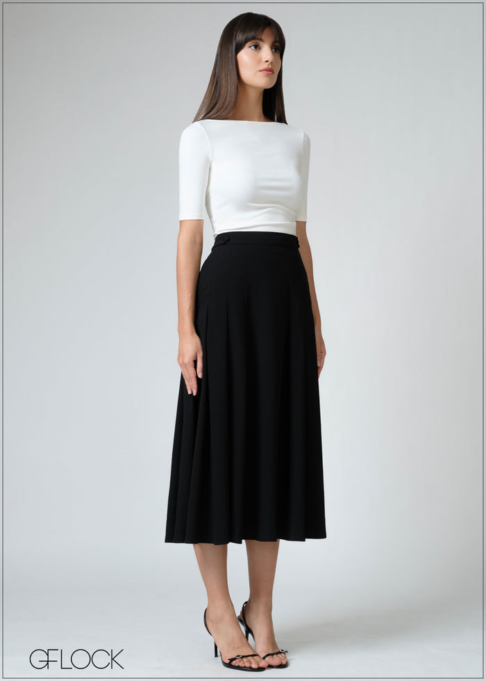 Elbow Sleeve Knit Top - 080626