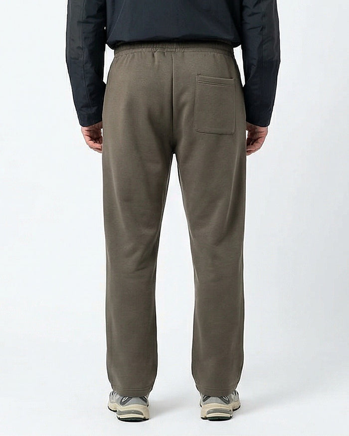 Essential Drawstring Utility Sweatpants in Earthy Khaki
