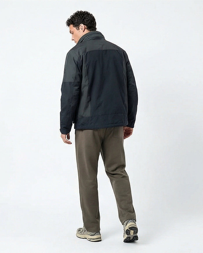 Essential Drawstring Utility Sweatpants in Earthy Khaki
