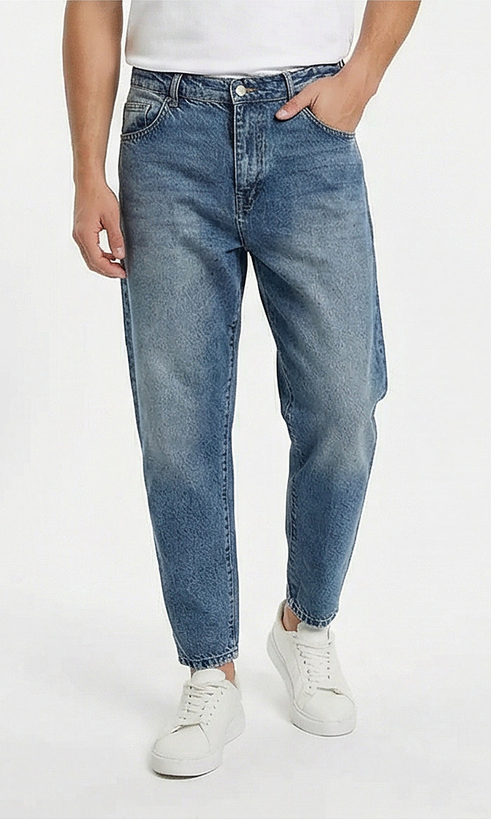 Essential Light Wash Relaxed Fit Men's Jeans