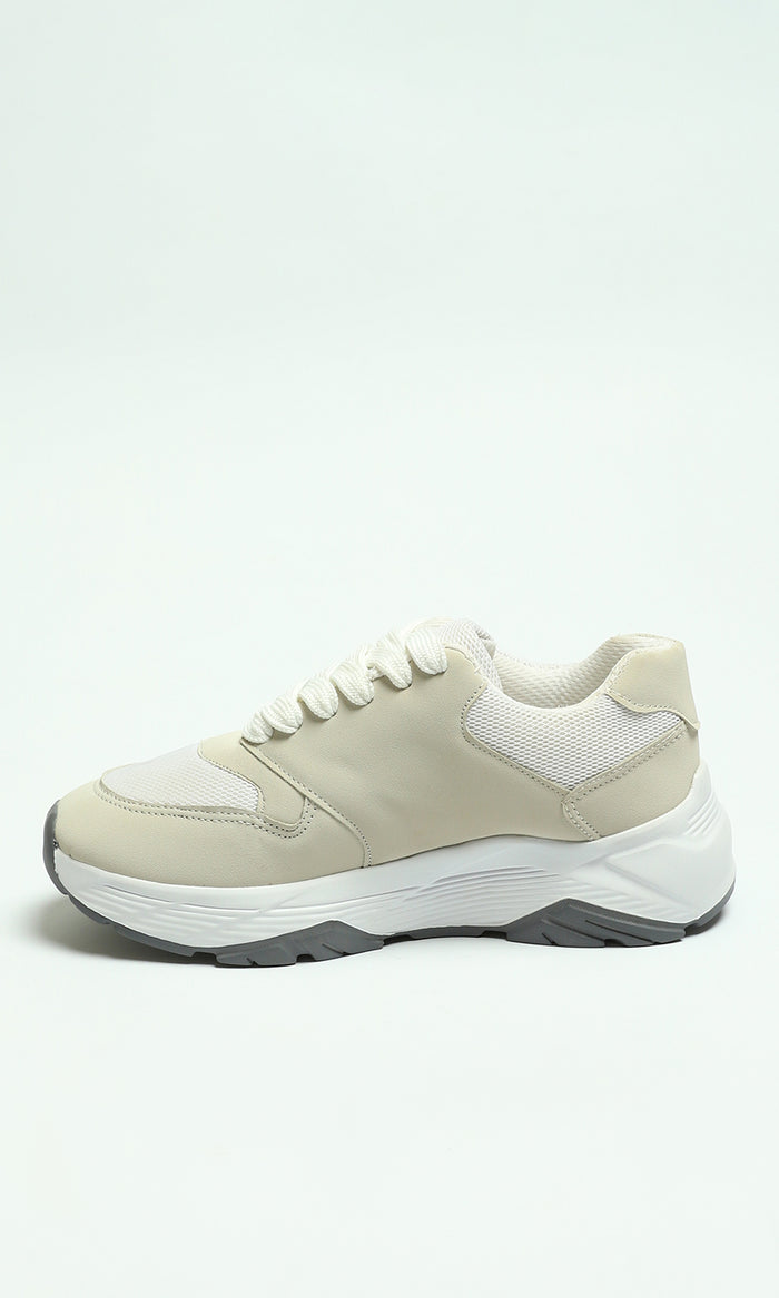 Essential Off-White Comfort-Sole Sneakers - R214562