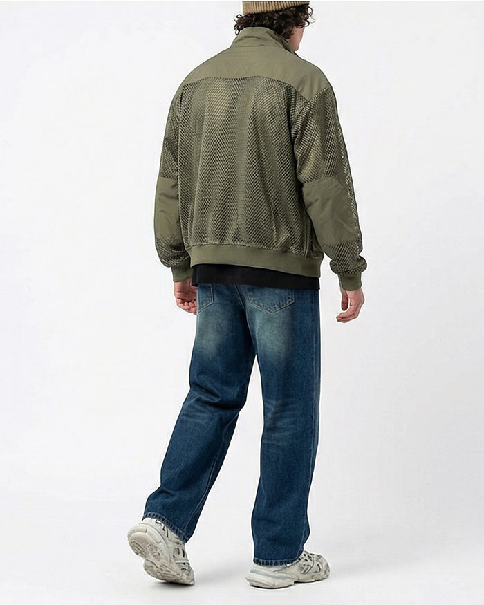 Essential Relaxed Fit Washed Blue Denim Jeans