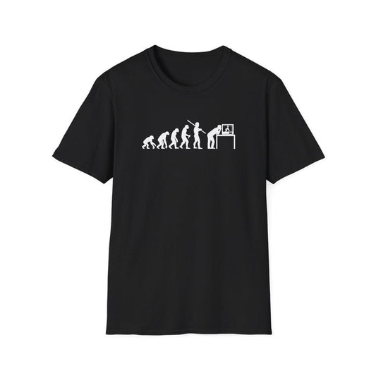 Evolution of Man to 3D Printer T-Shirt - funny t-shirt by Cheeky Business