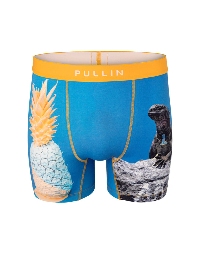 boxer long coton imprime ananaking PULLIN en coton