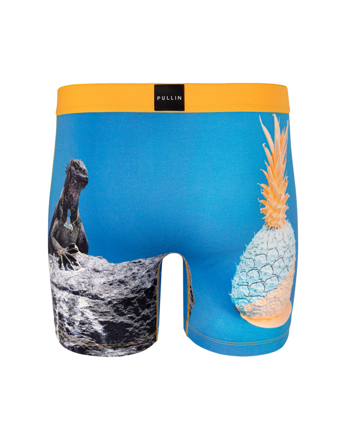boxer long coton imprime ananaking PULLIN en coton