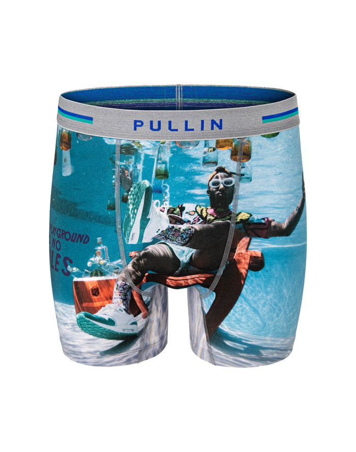 boxer long coton imprime chillpool PULLIN en coton