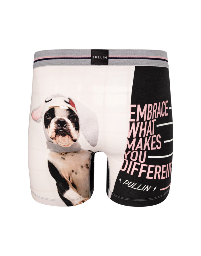 boxer long coton imprime different PULLIN en coton