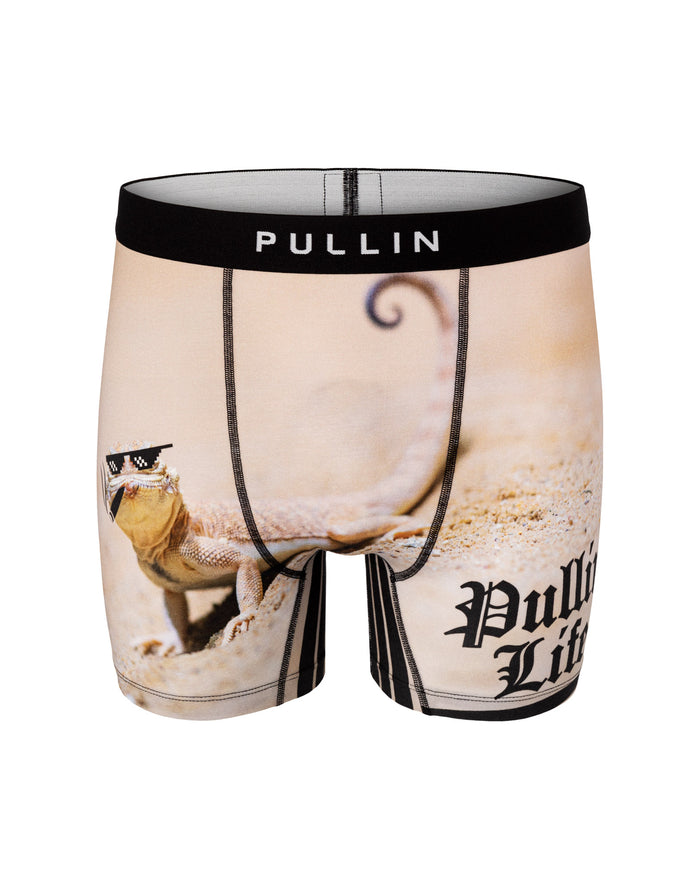 boxer long coton imprime PULLINlife PULLIN en coton