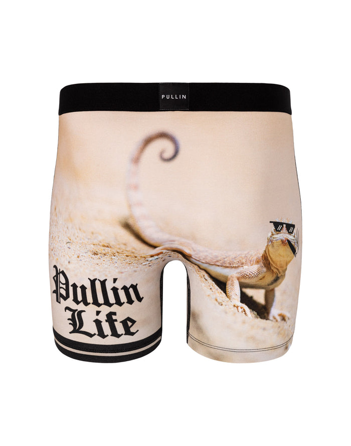 boxer long coton imprime PULLINlife PULLIN en coton