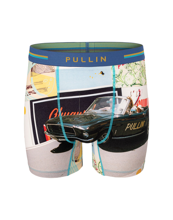 boxer long coton imprime rollingsun PULLIN en coton