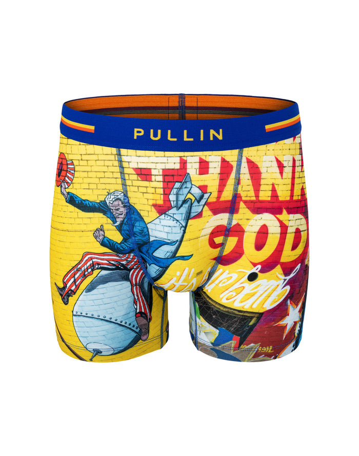 boxer long thankgod PULLIN en lycra