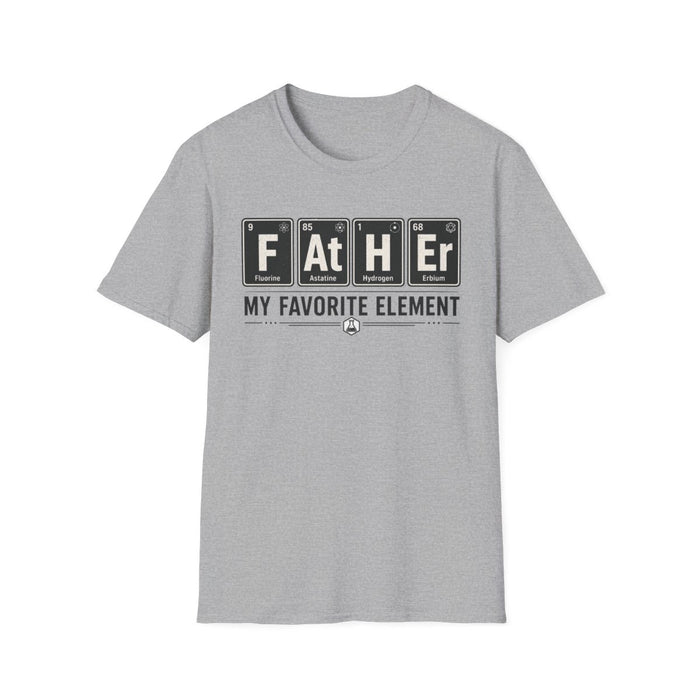 Father, My Favorite Element Dad T-Shirt - funny t-shirt by Cheeky Business