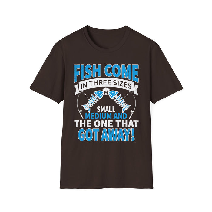 royal blue t-shirt with funny angler saying fishing gift design
