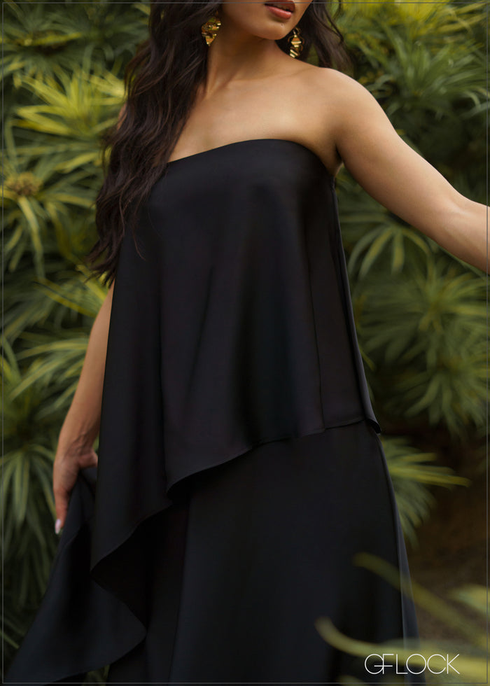 Flared Maxi Skirt - 090526
