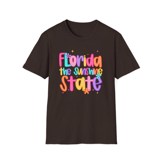 Florida The Sunshine State T-Shirt - funny t-shirt by Cheeky Business