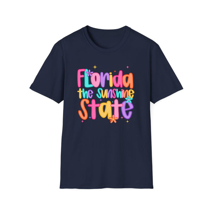 Florida The Sunshine State T-Shirt - funny t-shirt by Cheeky Business